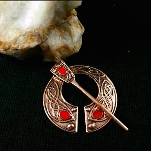 Celtic Tara Brooch Scarf Pin